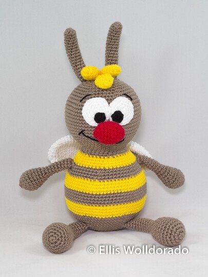 Hummel Ingo, Amigurumi, Häkelanleitung