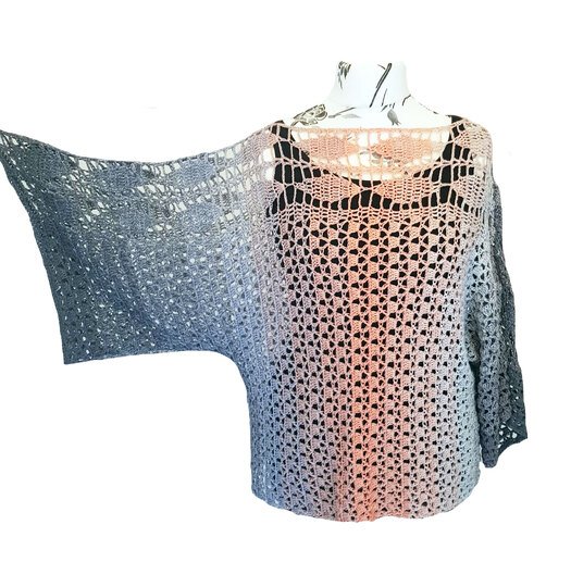 Häkelanleitung Oversize Shirt Dressy Unisize