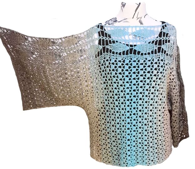 Häkelanleitung Oversize Shirt Dressy Unisize