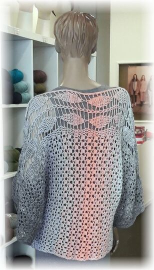 Häkelanleitung Oversize Shirt Dressy Unisize