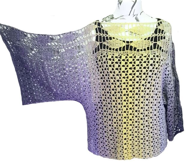 Häkelanleitung Oversize Shirt Dressy Unisize