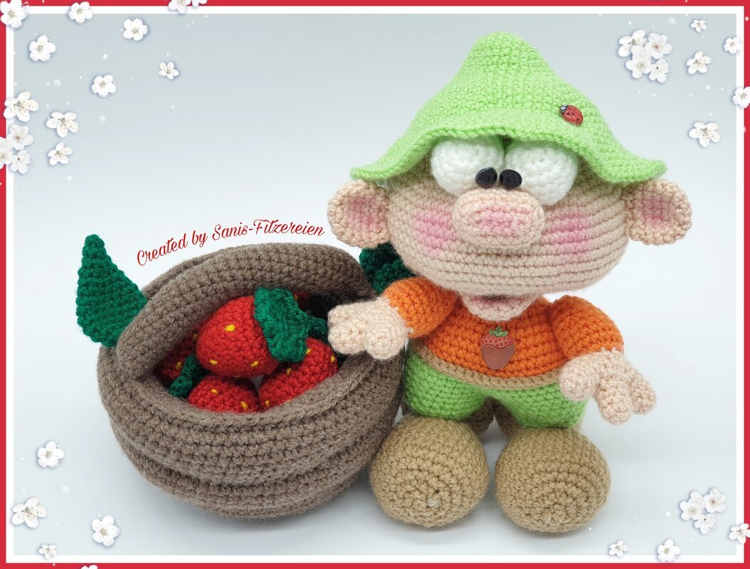 Häkelanleitung Erdbeer-Ernte - Bild 4