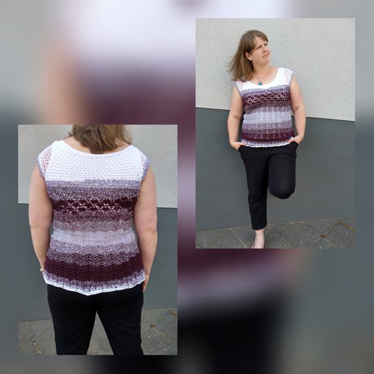 Amabilis -Tunika/Shirt/Kleid/ RVO häkeln in allen Damengrößen