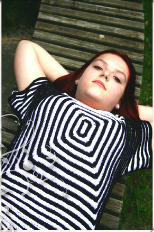 Strickanleitung - Shirt geheime Schatten