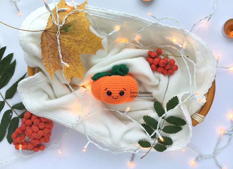 Crochet Amigurumi Pattern Volumetric Halloween Toys