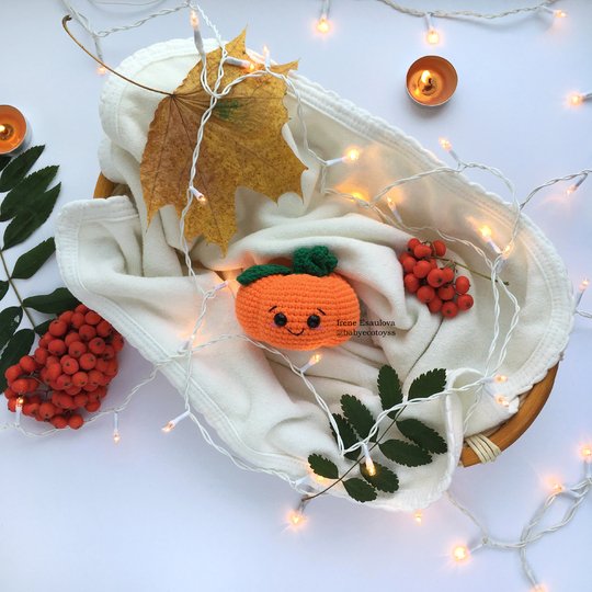 Crochet Amigurumi Pattern Volumetric Halloween Toys