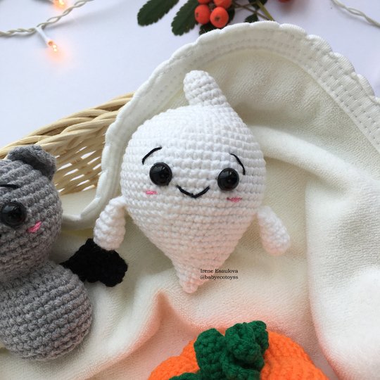 Crochet Amigurumi Pattern Volumetric Halloween Toys