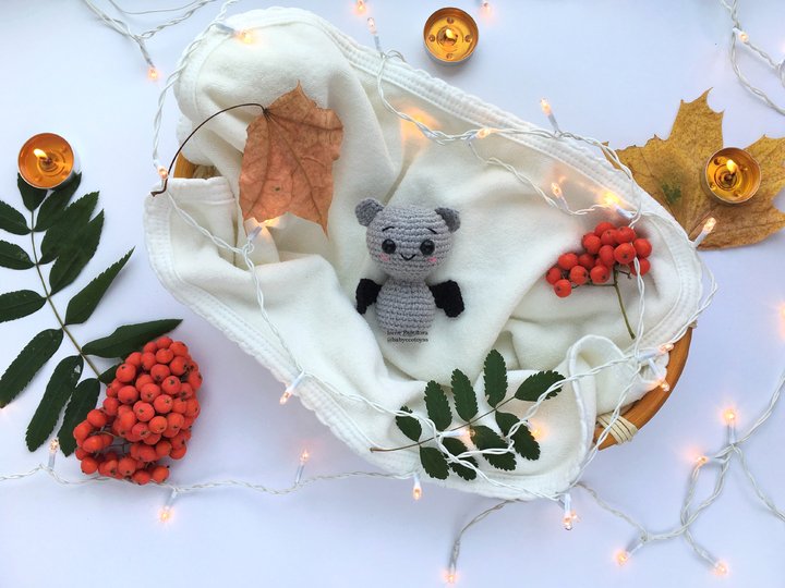 Crochet Amigurumi Pattern Volumetric Halloween Toys