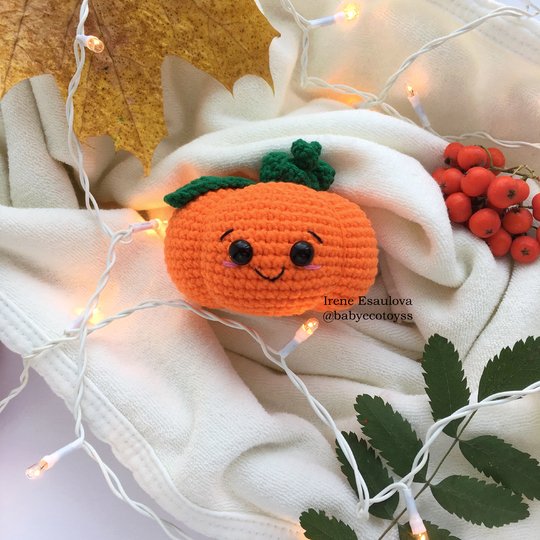 Crochet Amigurumi Pattern Volumetric Halloween Toys