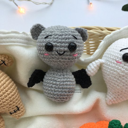 Crochet Amigurumi Pattern Volumetric Halloween Toys