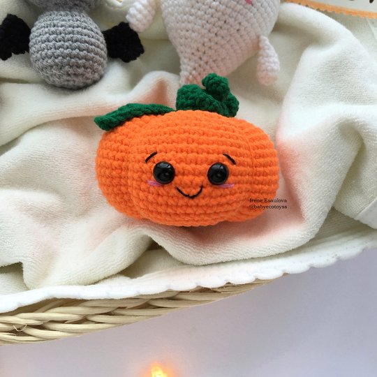 Crochet Amigurumi Pattern Volumetric Halloween Toys
