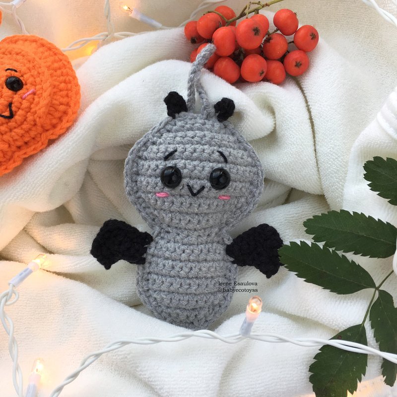 Crochet Amigurumi Pattern Flat Halloween Toys Set - Image 2
