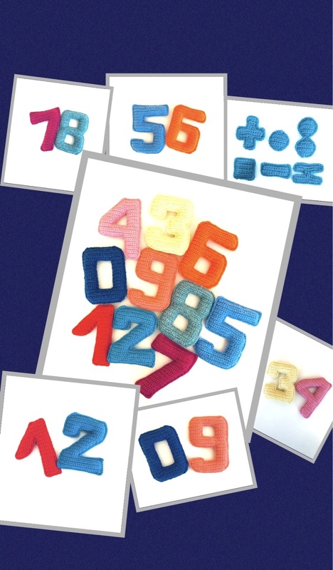 numbers crochet pattern - Image 2