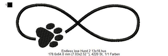 Endless Love Hund 2 13x18 - Bild 2