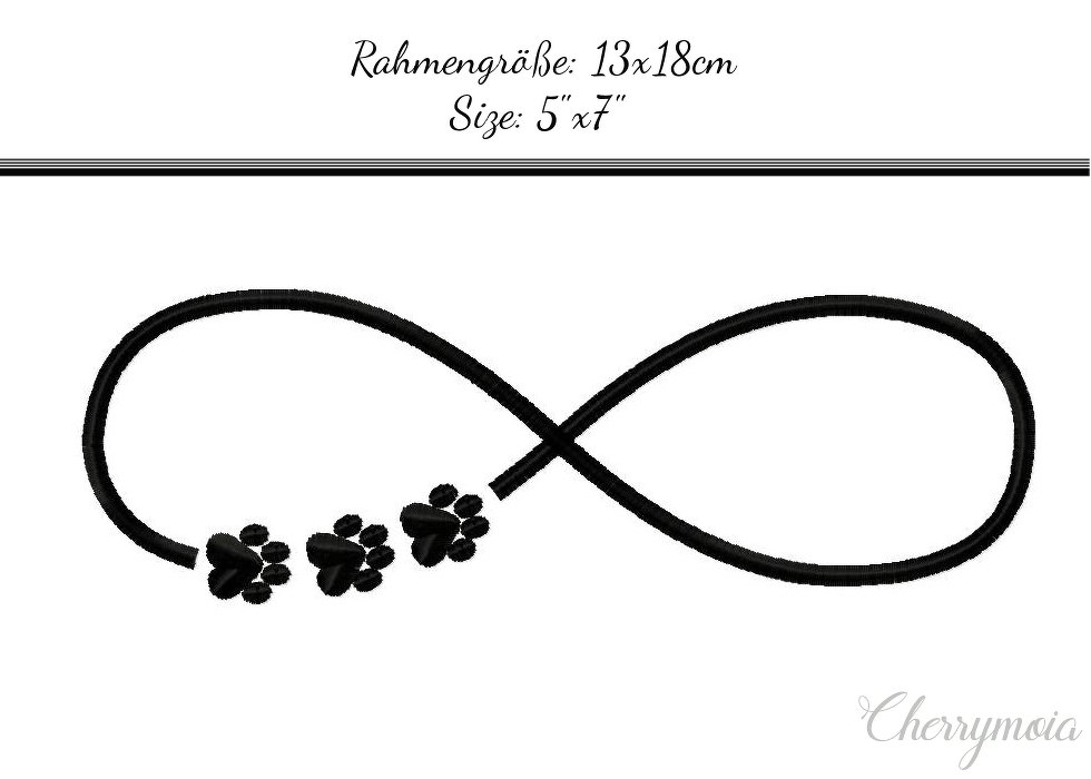 Endless love Hund 13x18