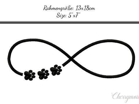 Endless love Hund 13x18