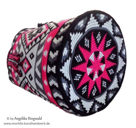 Pattern for Mochila "Carolina"/ Single-Thread-Technique of Wayuu