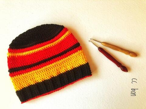 Anleitung Sommermütze cc-Fan