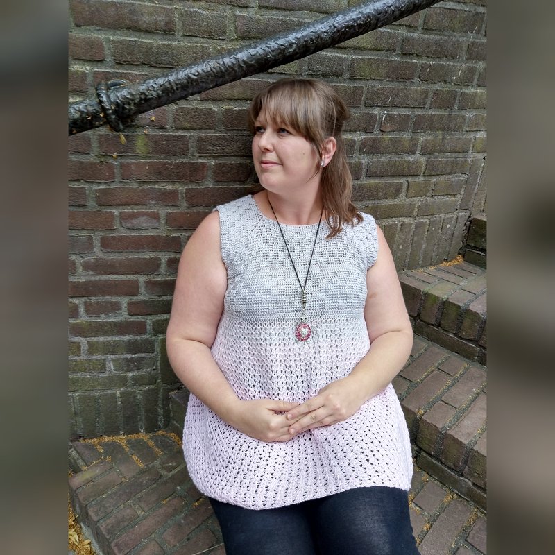 Sign of Friendship - Shirt/Tunika/Kleid häkeln im RVO - in allen Damengrößen - Bild 5