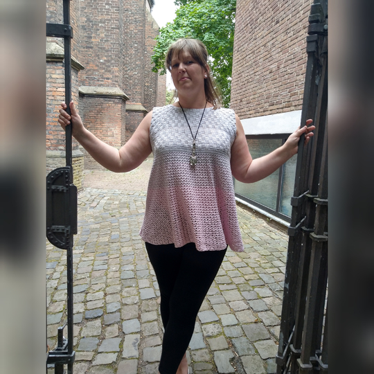 Sign of Friendship - Shirt/Tunika/Kleid häkeln im RVO - in allen Damengrößen