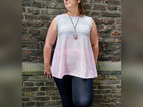 Sign of Friendship - Shirt/Tunika/Kleid häkeln im RVO - in allen Damengrößen