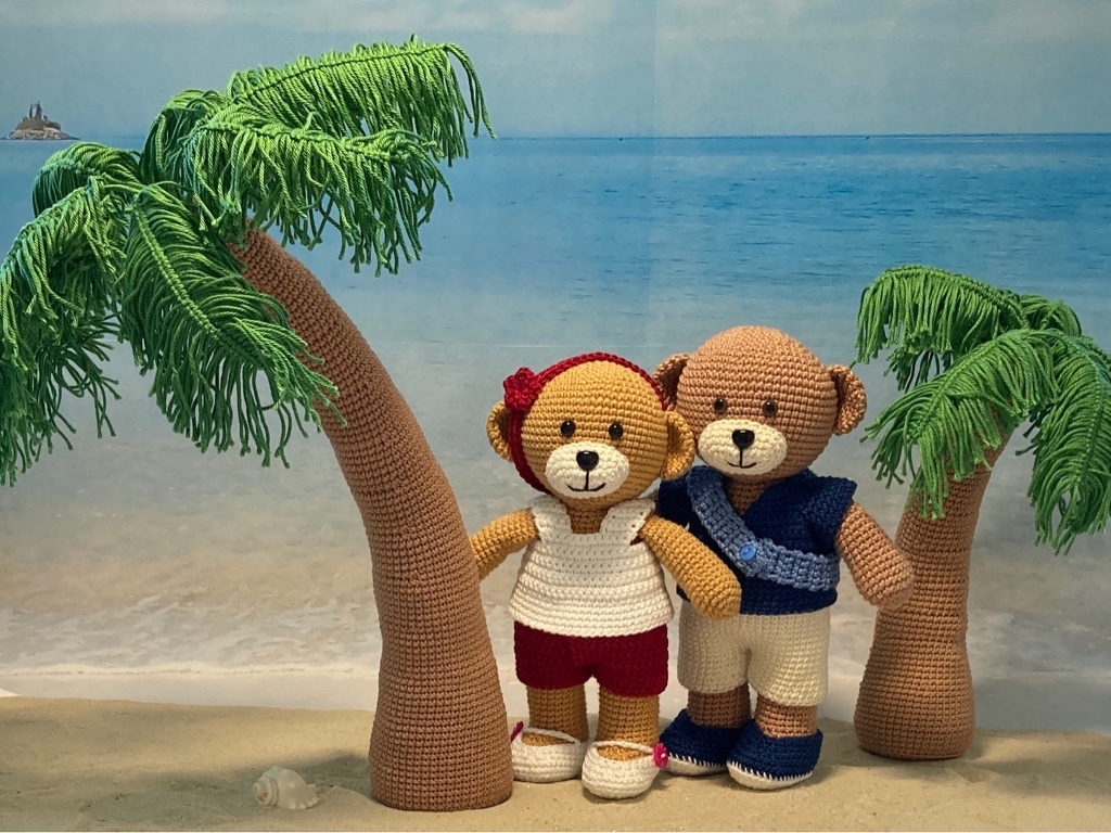 Häkelanleitung Bekleidungsset "Sommer" für Theo und Thea