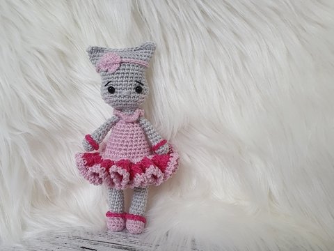 Häkelanleitung Katze "Miray mini"