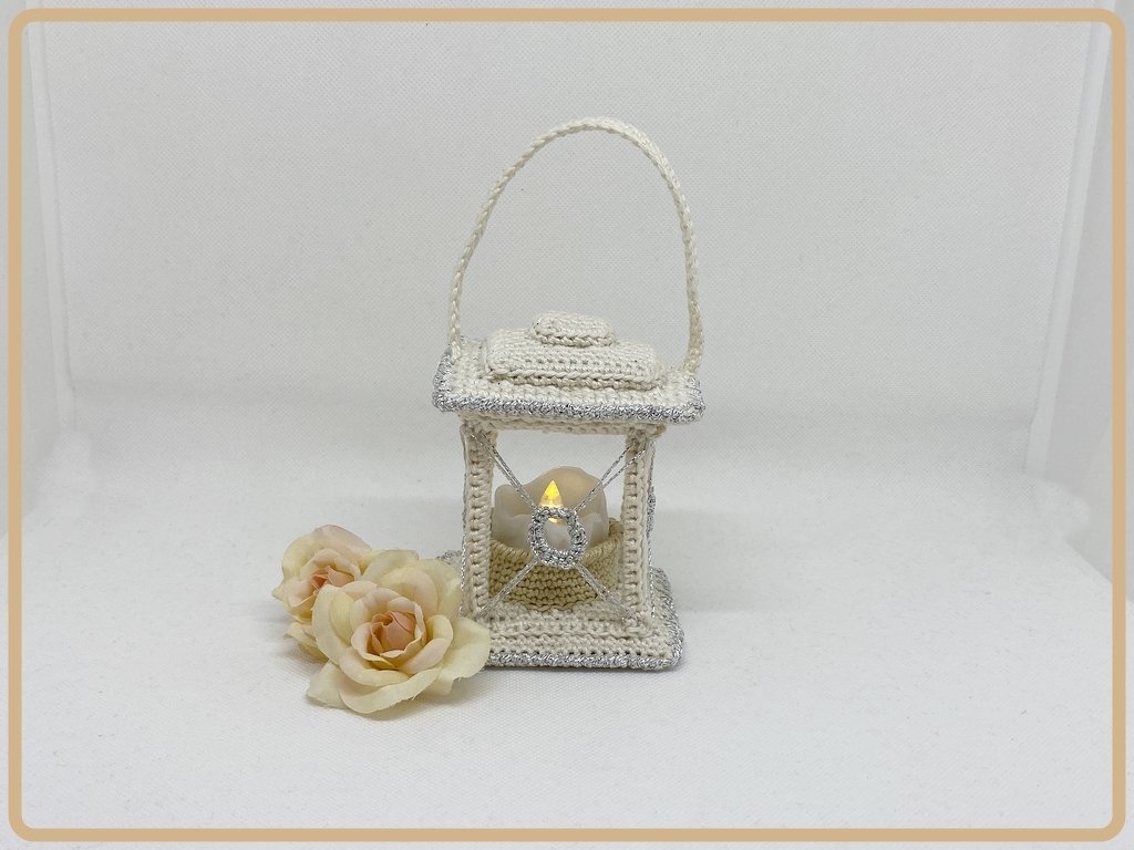 Häkelanleitung Deko Laterne "Romantica" - Bild 2