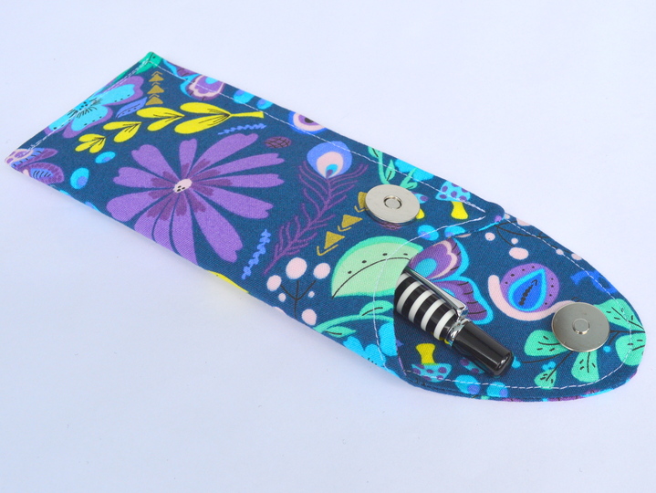 Nähanleitung Stiftetui Brillenetui aus Filz oder Baumwolle