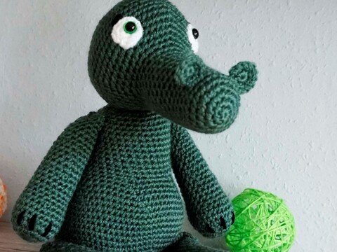 Crochet Pattern for the Crocodile Kroki!