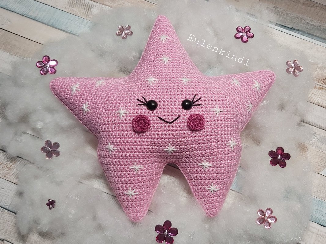 Häkelanleitung "Schmuse-Sternchen"