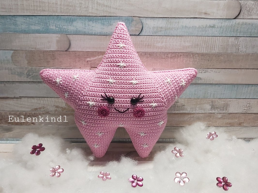Sparset Häkelanleitungen "Schmuse-Wölkchen" + "Schmuse-Sternchen" - Bild 2