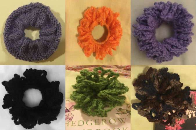 Pattern NOT A ‘BAD HAIR DAY’ Scrunchie Collection