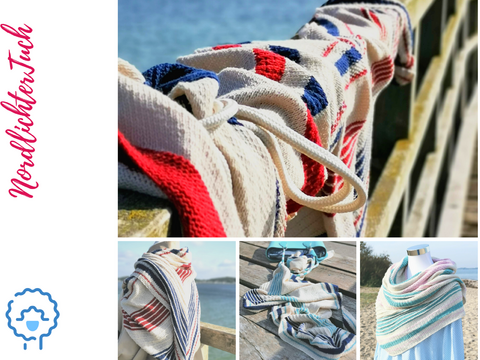Strickanleitung I NordlichterTuch