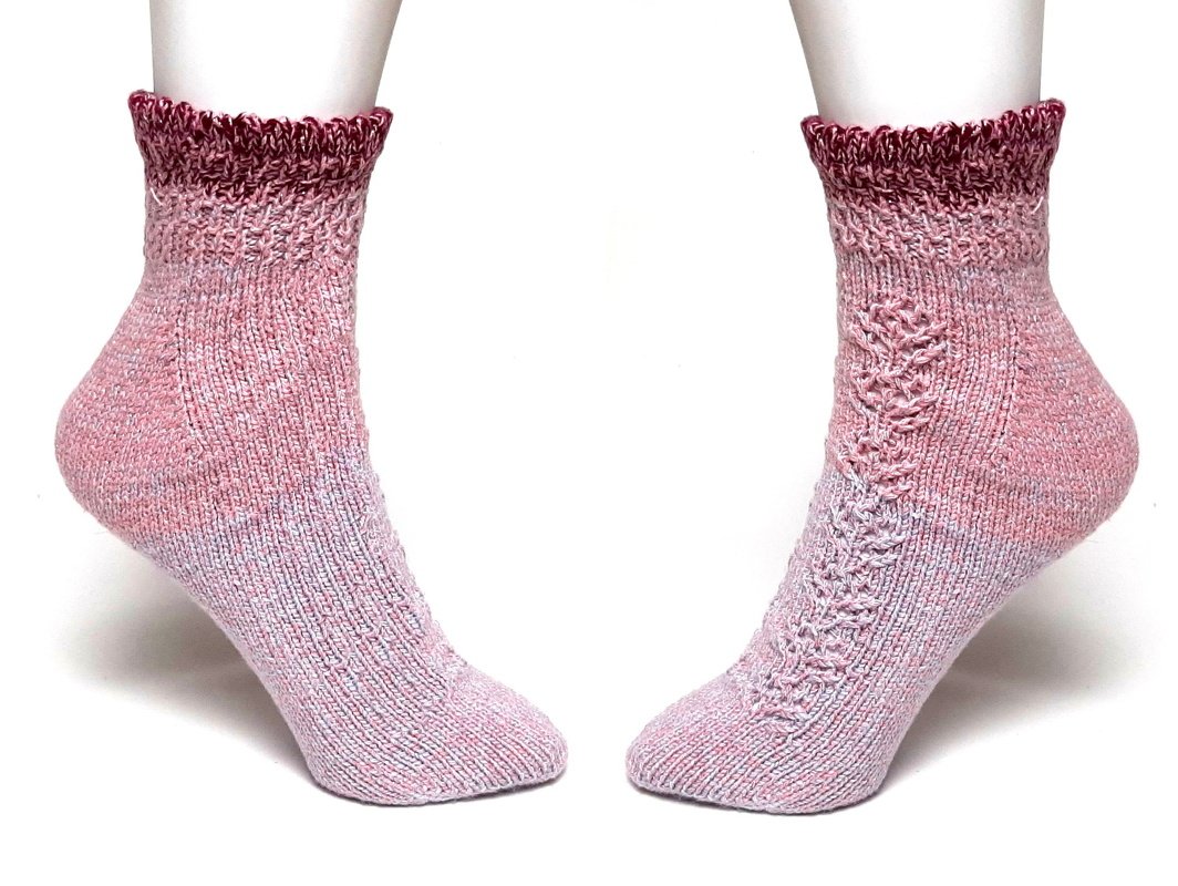 Socken Fixe Ferse ToeUp! Zwei Versionen! mit Video!, Gr.34-45