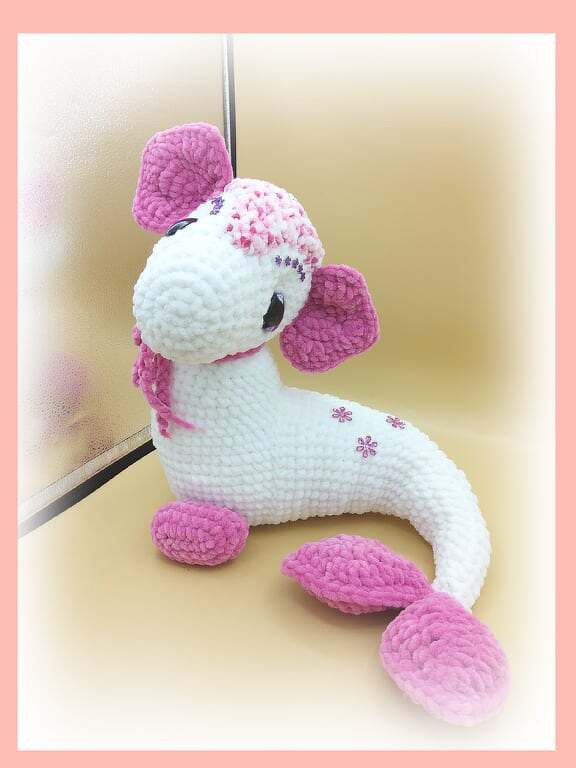 Häkelanleitung / Amigurumi / Sarafina, der Wasserdrache - Bild 3