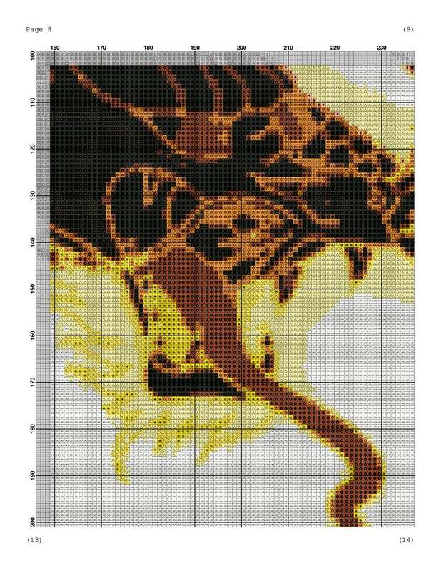 tattoo dragon pattern for embroidery - Image 2