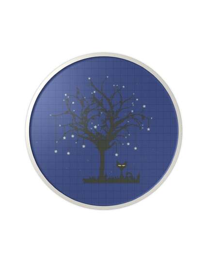 Night cross stitch