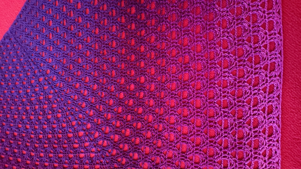 Tuch Ronja häkeln Häkeltuch Stola Schultertuch Dreieckstuch