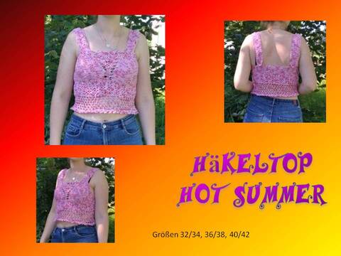 Häkeltop Hot Summer