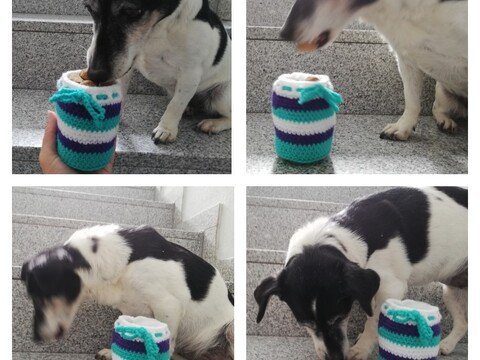 Leckerlibeutel häkeln - der perfekte Begleiter für unterwegs