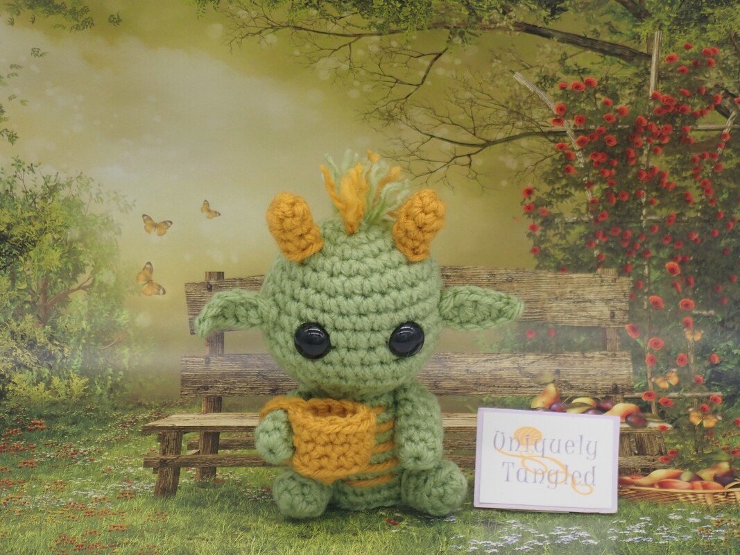 Spritz the Sprite- Amigurumi Crochet Pattern PDF