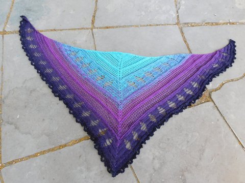 Dreieckstuch VERFÜHRUNG Häkelanleitung