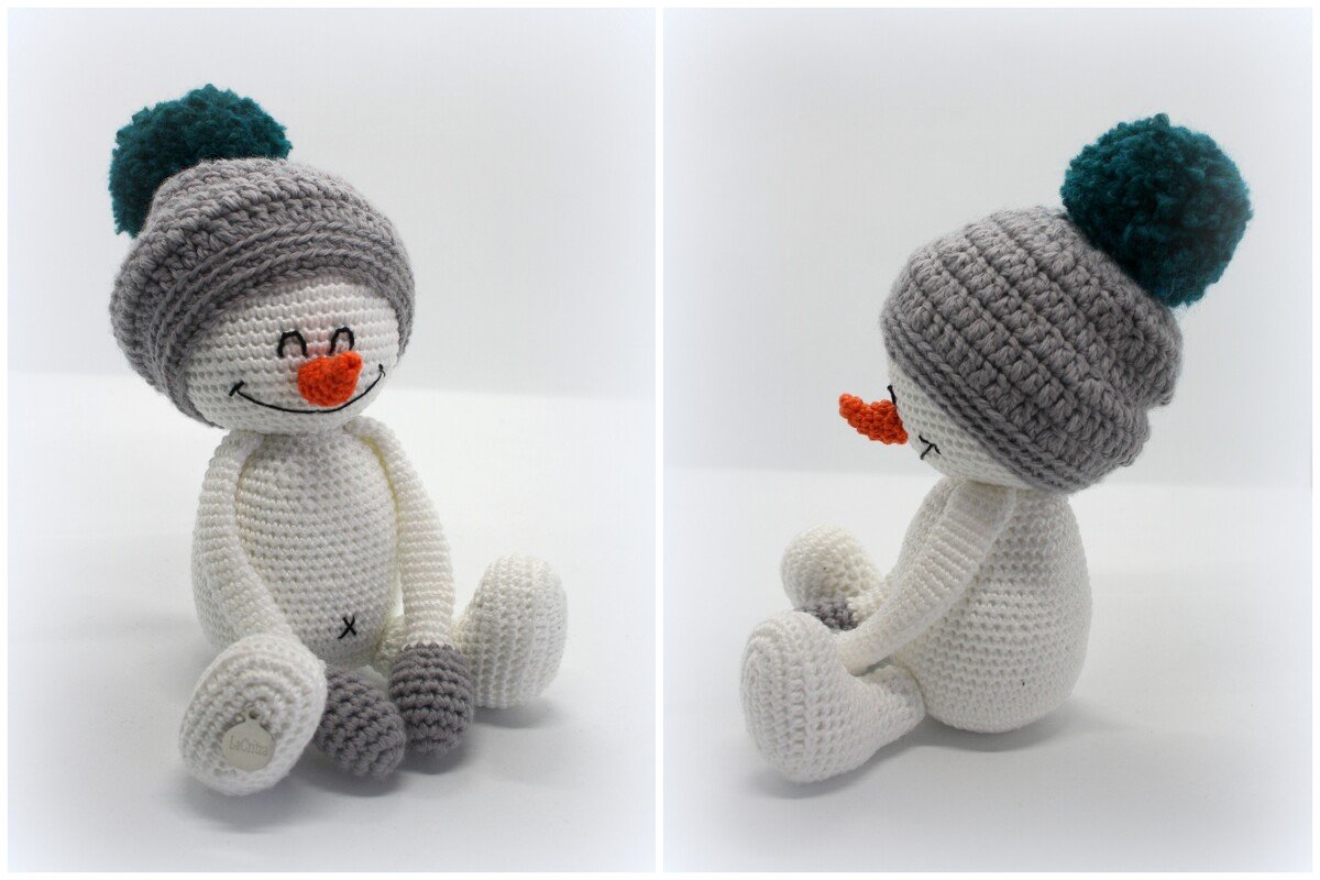 Grinseschneemann (klein) von LaCritza