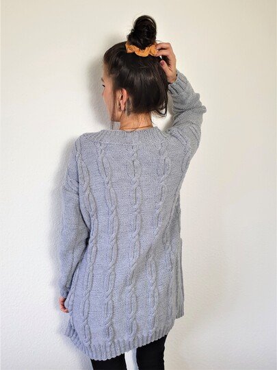 171 Strickanleitung Cardigan Strickjacke Betty