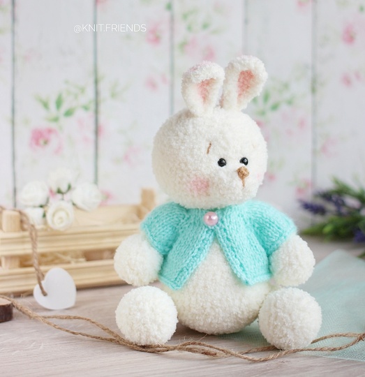 Crochet pattern amigurumi Bunny Oliver