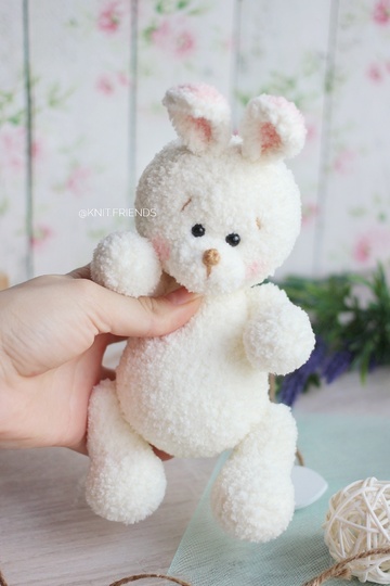 Crochet pattern amigurumi Bunny Oliver
