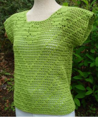 Filet Crochet T-Shirt - PW-203 - Image 4