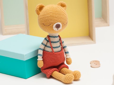 Häkelanleitung Teddybär