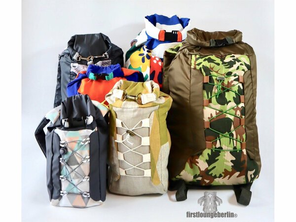 MEX Rucksack Seesack Tasche Outdoor Camping Wanderrucksack für die Familie XS-XXL E-Book Schnittmuster & Nähanleitung - DIY Design von firstloungeberlin